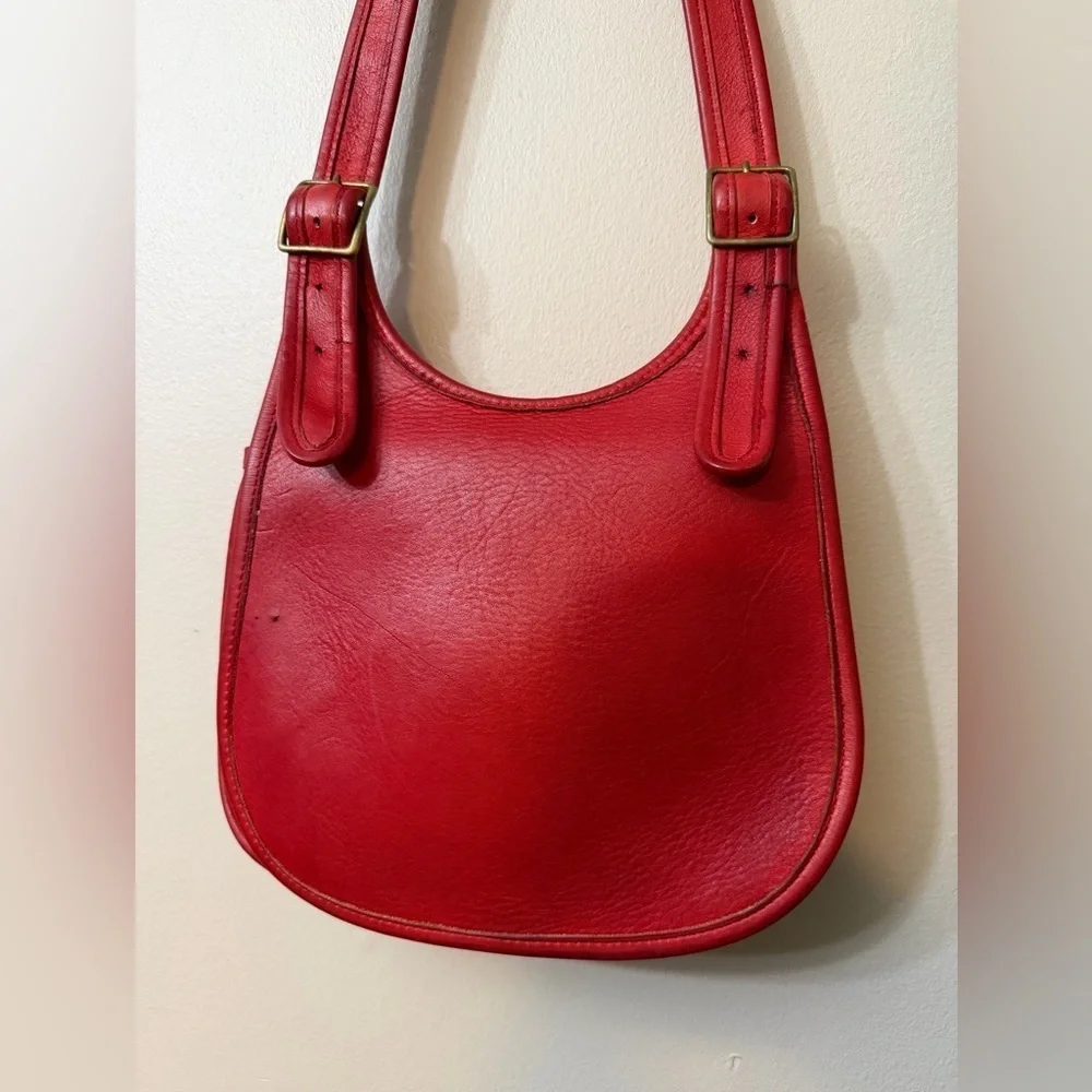 Vintage Coach Bonnie Cashin Pre-Creed / Metal Tag Saddle Bag # 9205
